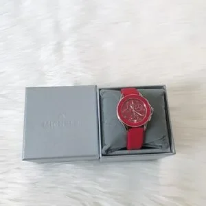 Michele | Accessories | Copy Nwt Michele Cape Chrono Red  display picture 2
